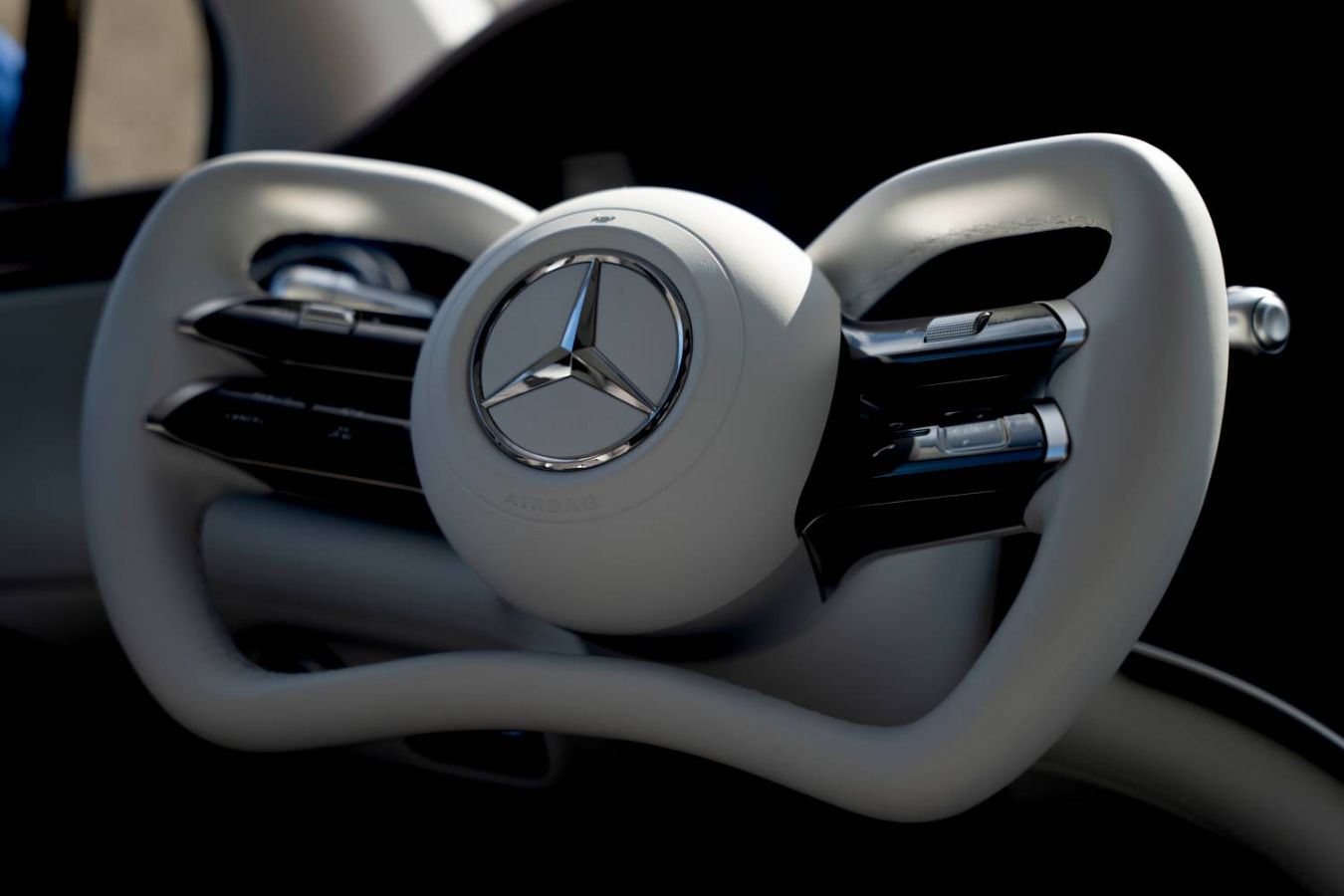 Ανανεωμένη Mercedes EQS: Με τιμόνι yoke και τεχνολογία steer-by-wire